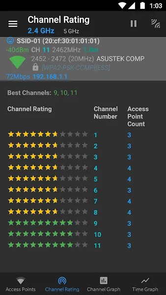 WiFi Analyzer(WiFi分析工具) WiFi Analyzer(WiFi分析工具)