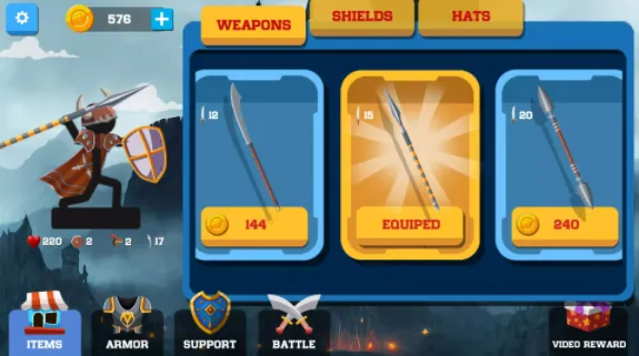 火柴人暗影战士安卓版手机版 火柴人暗影战士安卓版手机版