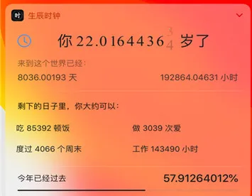 生辰时钟 生辰时钟