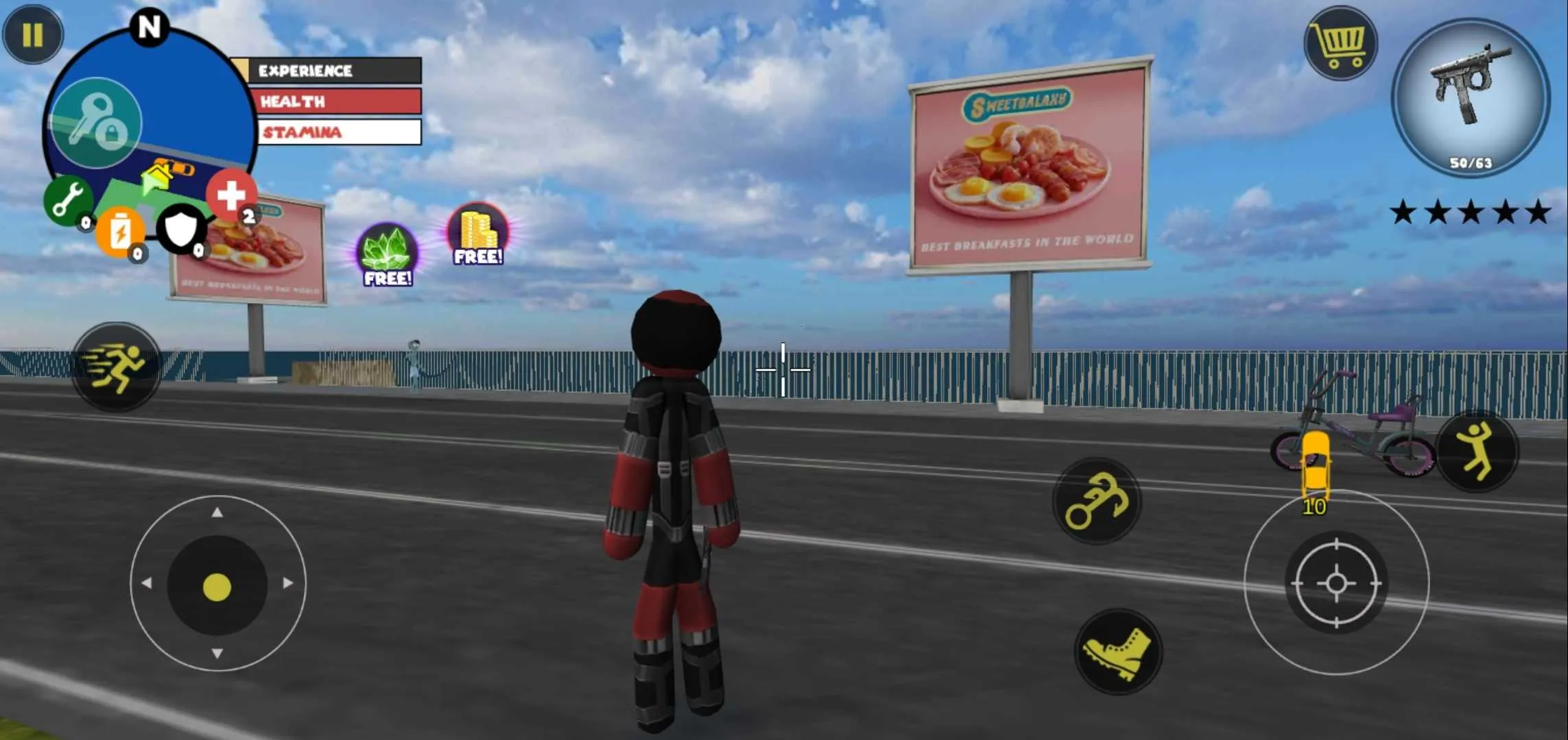 火柴人绳索英雄御寒菜单 火柴人绳索英雄御寒菜单